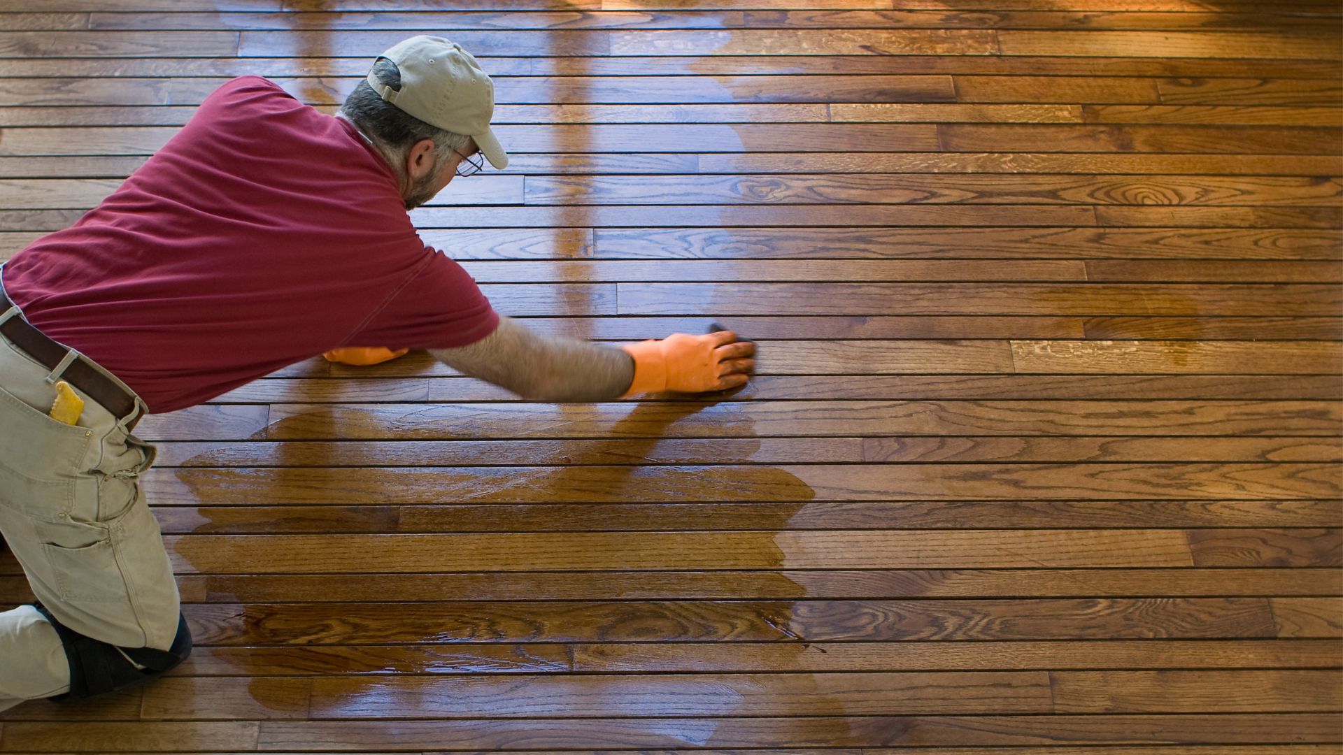 Sanding hardwood floors in Arlington, VA